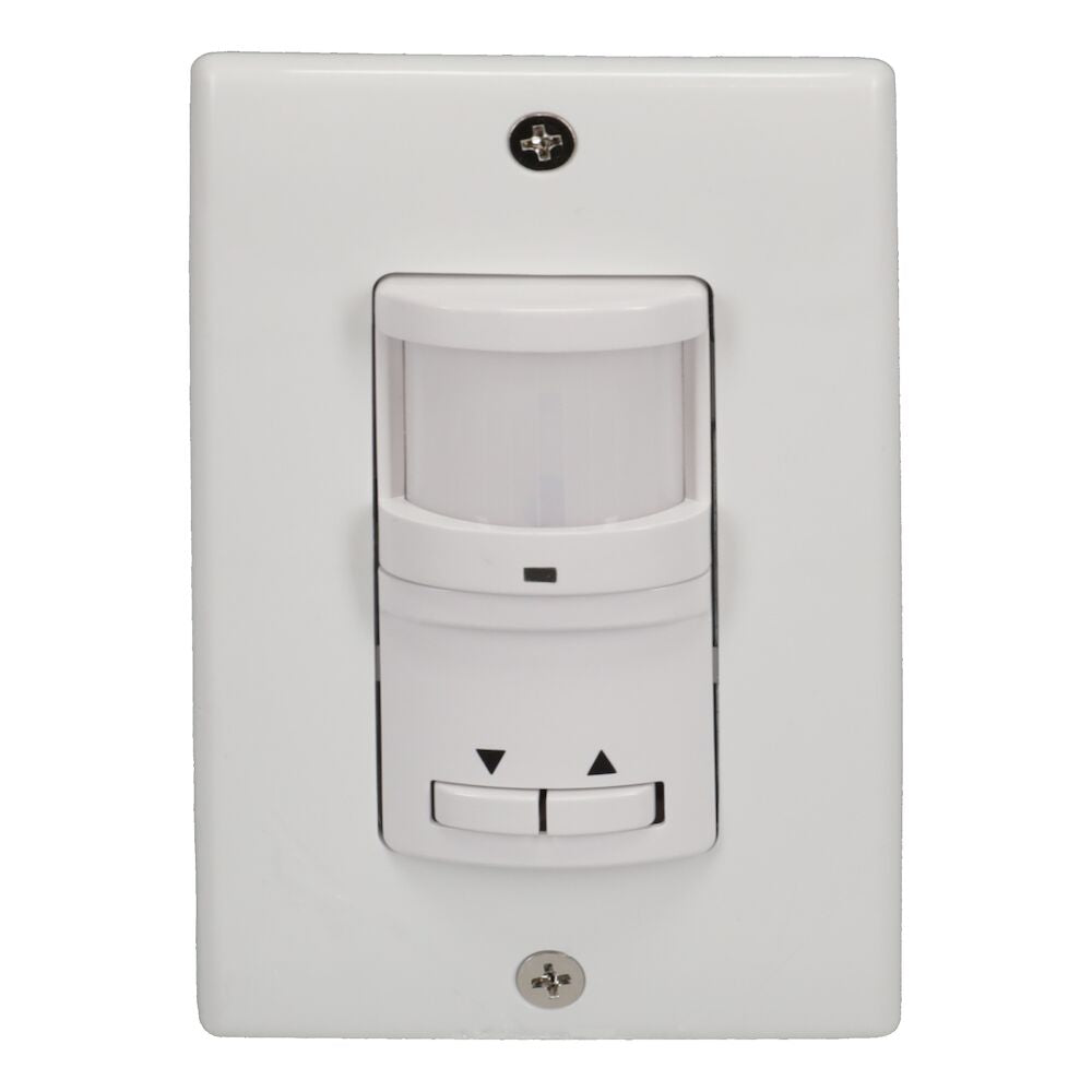 PIR Infrared Motion Sensor Light Switch – Occupancy & Vacancy Modes, Indoor Wall Mount