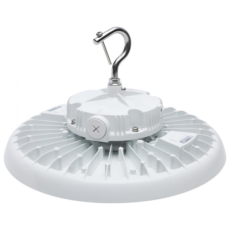 Satco 150/175/200W Wattage and Color Selectable 120-347V UFO Highbay Light Fixture 3000/4000/5000K   