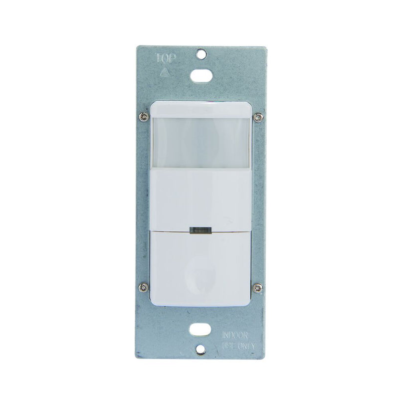 Intermatic IOS-DOV-WH Commercial Grade In-Wall PIR Occupancy/Vacancy Sensor White  