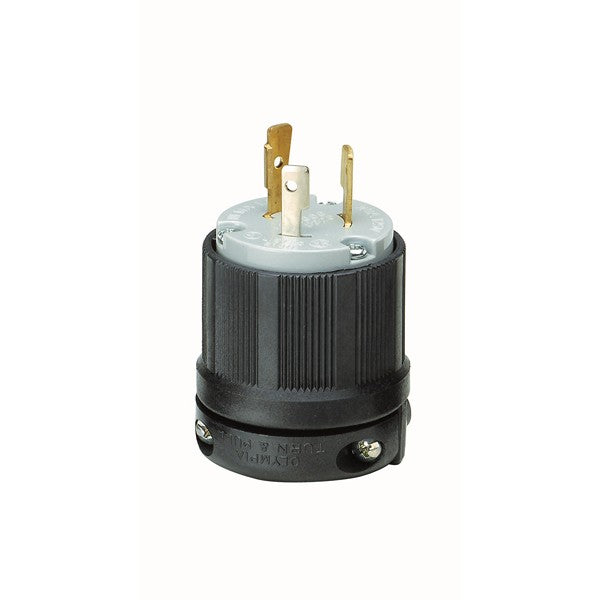 NEMA L5-20P Twist Lock 125V 2 Pole 3 Wire 20A Plug – Green