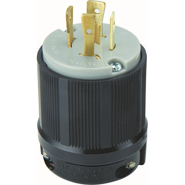 NEMA L15-20P Locking Plug Twist Lock Turnlok 20A 250V 3 L1520-P - Foto 6