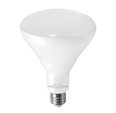Keystone Technologies 8 Watt Essential Series LED Reflector BR30 Light Bulb Dimmable 90 CRI Base 120V 2700K Warm White  