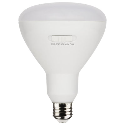 Satco 13 Watt LED BR40 Color Selectable Light Bulb 2700/3000/3500/4000/5000K Selectable  