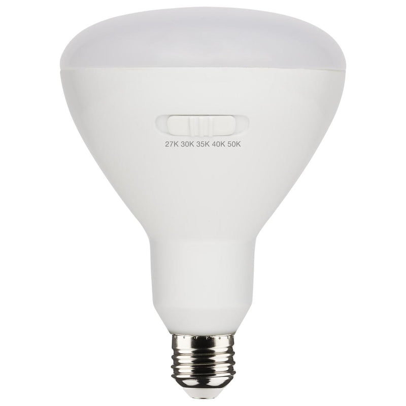 Satco 13 Watt LED BR40 Color Selectable Light Bulb 2700/3000/3500/4000/5000K Selectable  