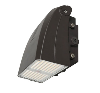 Sylvania Lighting 30 Watt Color Selectable LED Adjustable Full Cut Off Wall Pack 3000/4000/5000K Selectable Bronze 