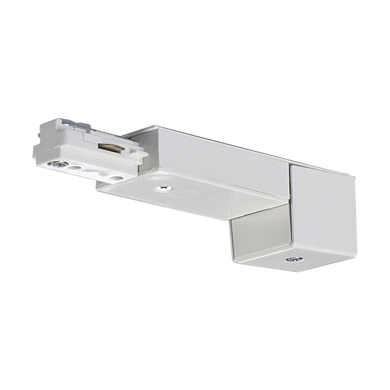 Satco Conduit Live Feed Track Lighting Power Feed White  