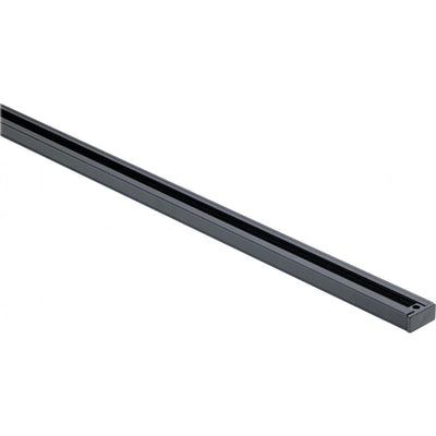 Satco 6 Foot Track Section For Satco Tape Lighting Black  