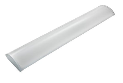 Keystone Technologies 4 Foot 18/28/44 Watt Wattage and Color Selectable LED Curved Wrap Fixture 3500/4000/5000K Selectable  