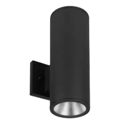 Westgate 4 Inch RGBW Outdoor LED Round Cylinder Up/Down Light Fixture RGBW Black 