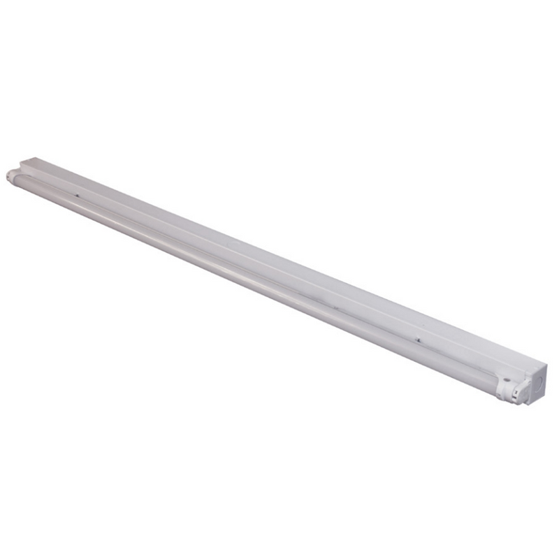 MaxLite 4 Foot 1 Lamp LED Ready T8 Strip Shop Light Fixture - Housing Only - Tubes Sold Separately   