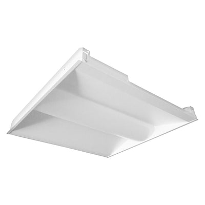 EiKO 2x2 26/32/40W Wattage Selectable Architectural Volumetric LED Troffer 3500K Bright White  
