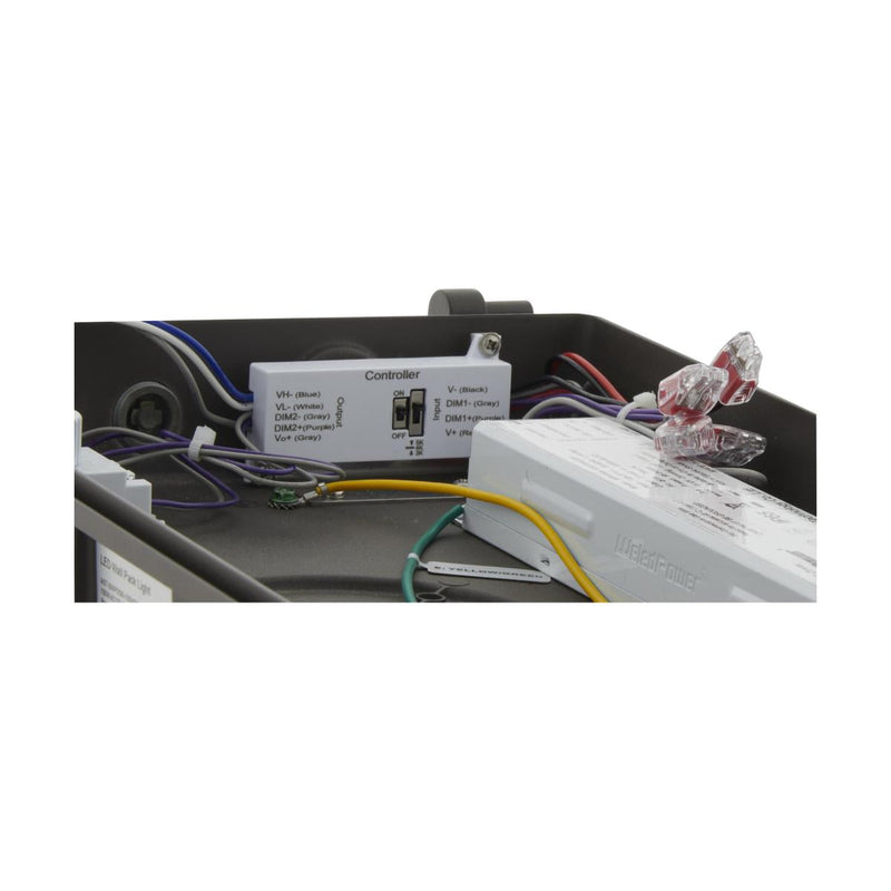 Satco 80/100/120 Watt LED Integrated Bypassable Photocell Wall Pack 3000/4000/5000K   