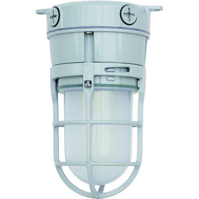 Morris Products 23 Watt LED Utility Vapor Tight Ceiling Mount Jelly Jar 5000K 5000K Daylight  