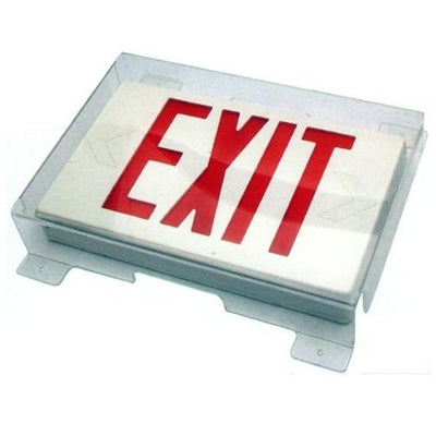 Morris Products Polycarbonate Vandal/Environmental Shield Guard for Exit Signs   