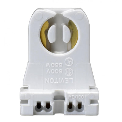 Satco T8 Slide Mount Non-Shunted Replacement Fluorescent Socket   