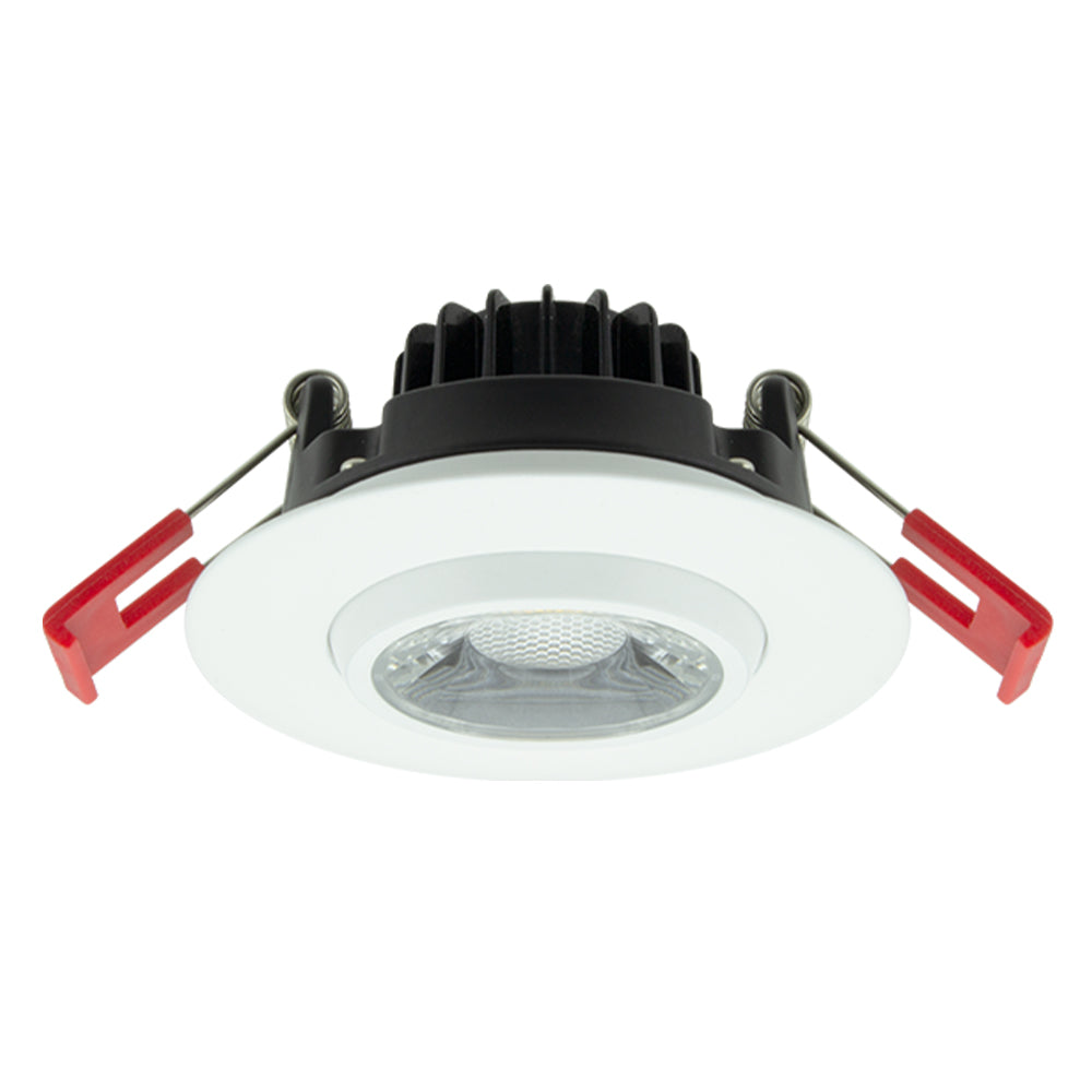 2-inch LED Gimbal Recessed Downlight in White, 4000K