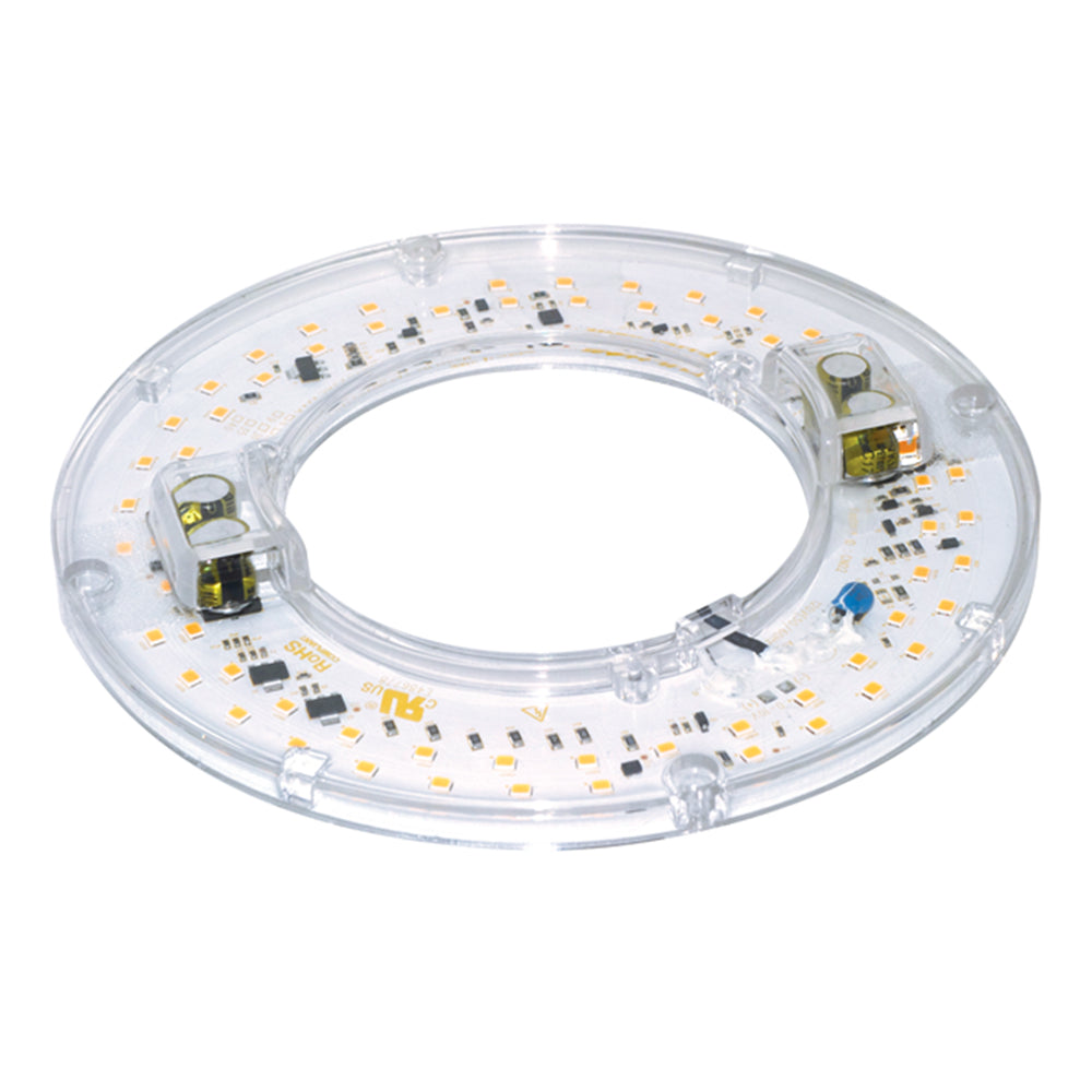 23 Watt 7 Inch Diameter 120 277V 90 CRI Round LED Retrofit Light Kit