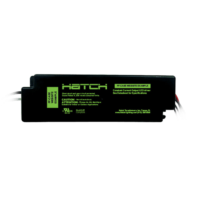 Hatch Lighting LC30-0700Z-UNV-FF 30 Watt LED 700mA Constant Current Driver   