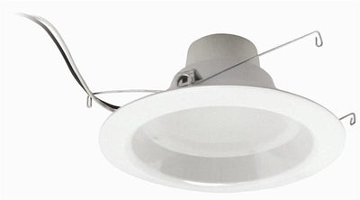 TCP 5 Inch to 6 Inch 12 Watt LED Recessed Downlight Retrofit - E26 Adapter Included 4100K Cool White  