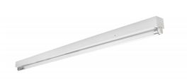 MaxLite 4 Foot Single LED T5 Lamp Ready Linear Utility Strip - Housing Only - Tube Sold Separately   