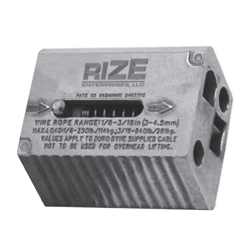 Rize Enterprises Dyna-Tite CL23-WC6 (Rize KL200) Wire Rope Cable Fasteners   