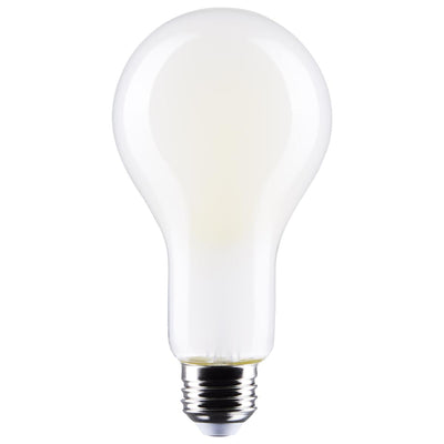 Satco 21 Watt 120V LED High Lumen A23 Filament Lamp 3000K Warm White  