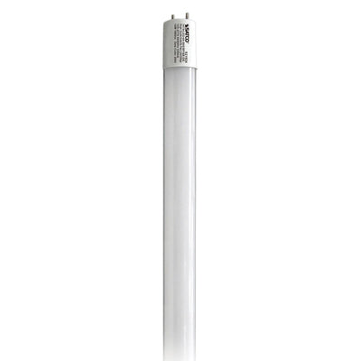 Satco 4 Foot 14 Watt LED Single or Double Ended T8 Tube Light 6500K Daylight  