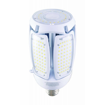 Satco 90 Watt 12600 Lumen Hi-Pro LED Multi-Beam Adjustable Lamp 120-277V EX39 Mogul Base 5000K 5000K Daylight  