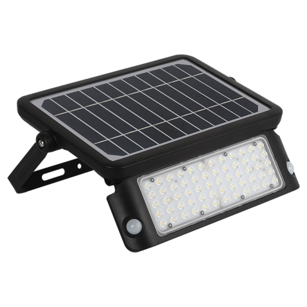 5 Watt SolPad Solar Light Powered LED Flood Light with Wall Mount