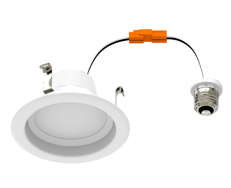 Keystone Technologies 4 Inch 8 Watt Residential Can Retrofit LED Color Selectable Downlight 2700/3000/3500/4000/5000K Selectable  