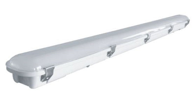 Keystone Technologies 4 Foot Dimmable LED Vapor Tight Fixture 18 Watts DLC Listed 4000K Cool White  