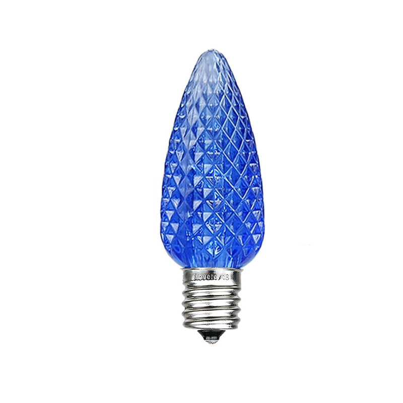 American Lighting Five LED C9 Bulbs Only - For Use with American Lighting Seasonal Light String Blue  