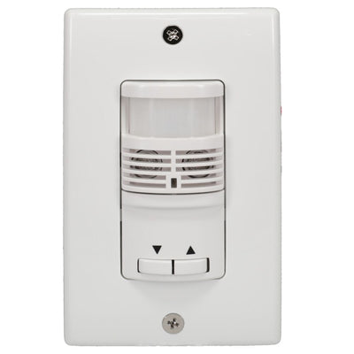 Intermatic IOS-DOV-DTD-WH Commercial Grade In-Wall 0-10V Dimming Dual Tech Occupancy/Vacancy Sensor   