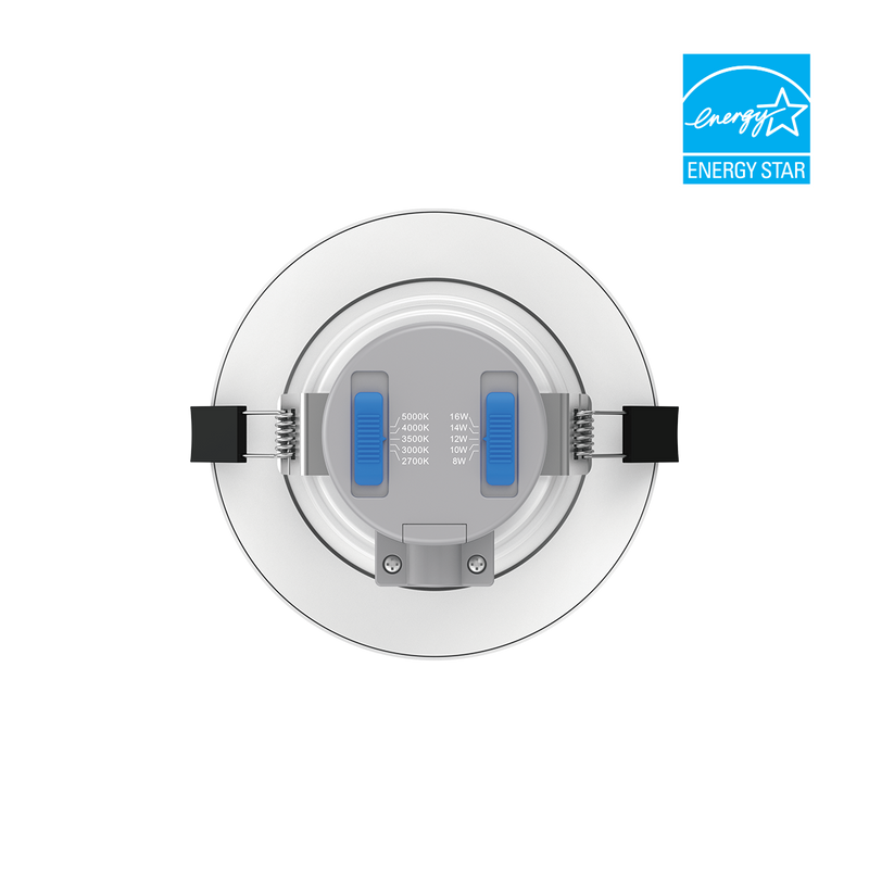 4 Inch 8/10/12/14/16 Wattage Selectable LED Commercial Downlight Retro ...