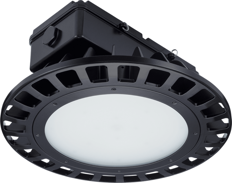 LiteTronics 150 Watt LED Hazardous Location High Bay Fixture 5000K 5000K Daylight Black 