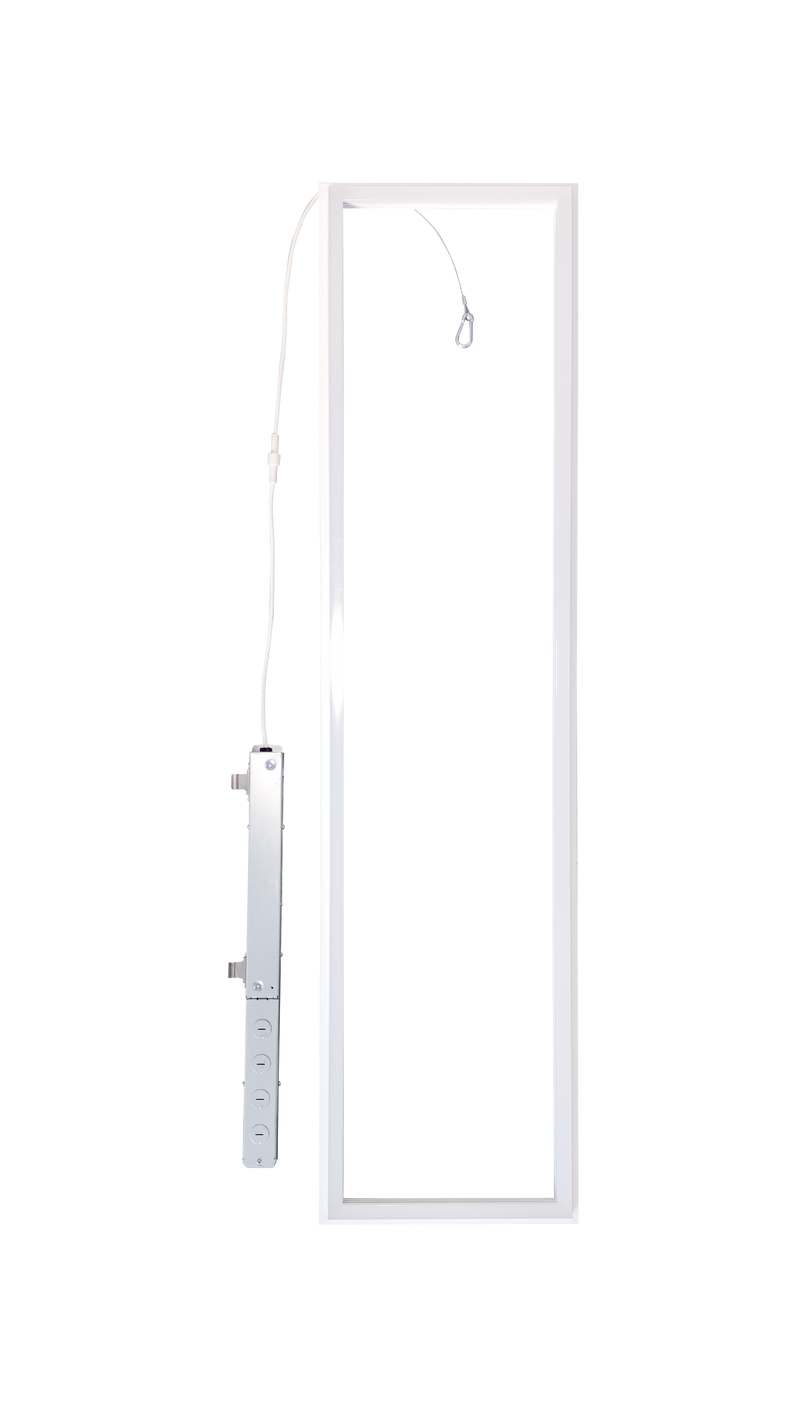 1x4 20/25/30/35/40 Watt Selectable LED Grid Frame Light 3000/3500/4000/5000/6500K