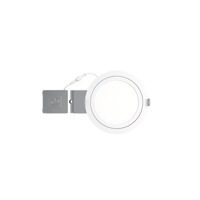 Green Creative 6 Inch 10 Watt MultiFit Gimbal LED 90 CRI Color Selectable Downlight 2700/3000/3500/4000/5000K   