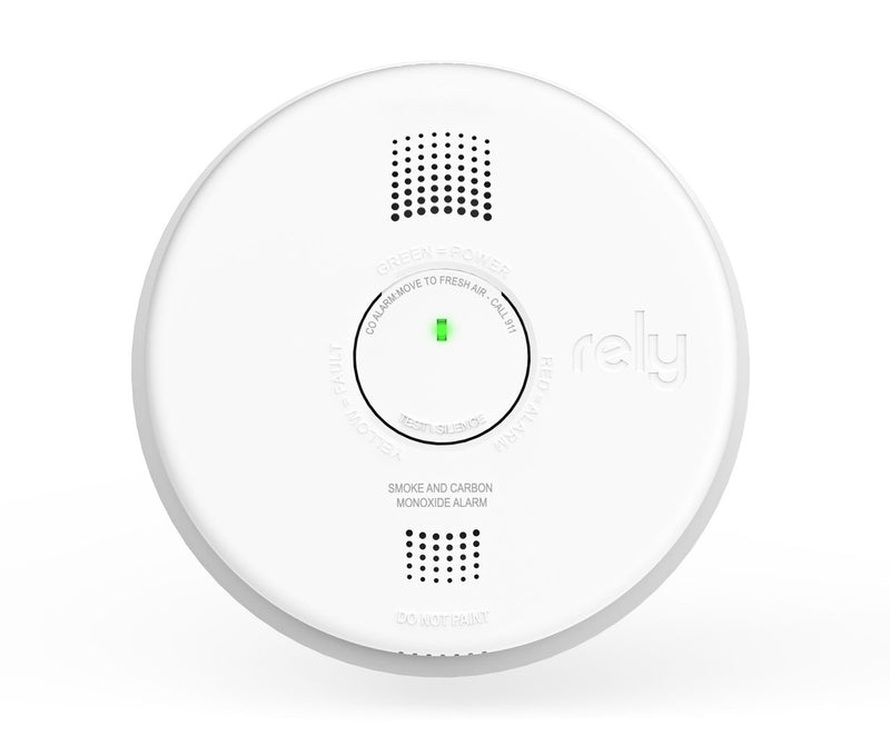 Battery Operated Smoke Carbon Monoxide Alarm With Voice Alerts