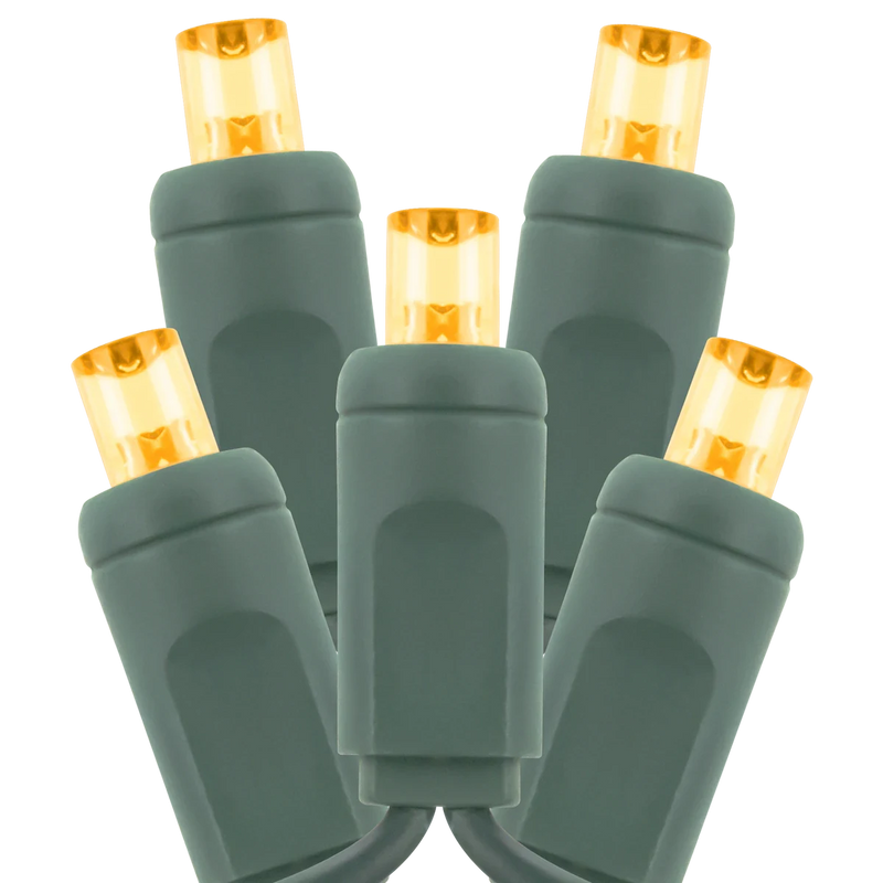 American Lighting 5mm LED Wide Angle 50 Per Strand Standard Holiday Lights