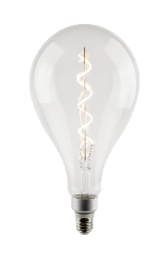 Green Creative 4.5 Watt Deco A50 Clear LED Filament Light Bulb 2100K   