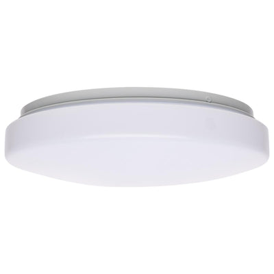 Satco 16 Watt 11 Inch LED Acrylic Flush Mount Fixture 3000/4000/5000K Selectable  