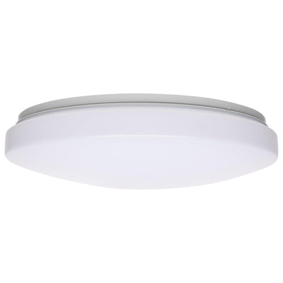 Satco 20 Watt 14 Inch LED Acrylic Flush Mount Fixture 3000/4000/5000K Selectable  