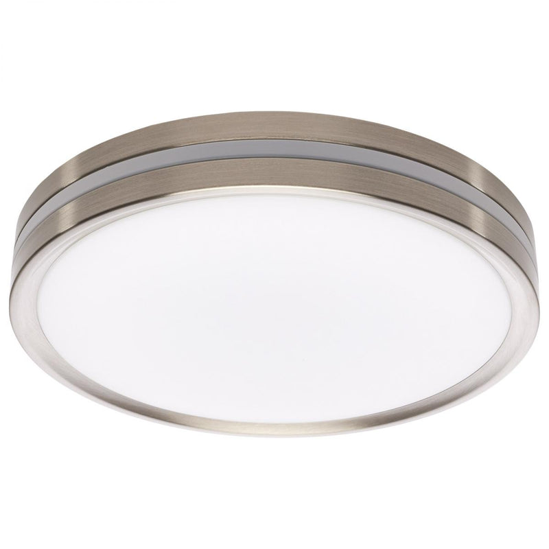Satco 11 Inch 24 Watt Color Selectable LED Flush Light Fixture With Nightlight 2700/3000/3500/4000/5000K