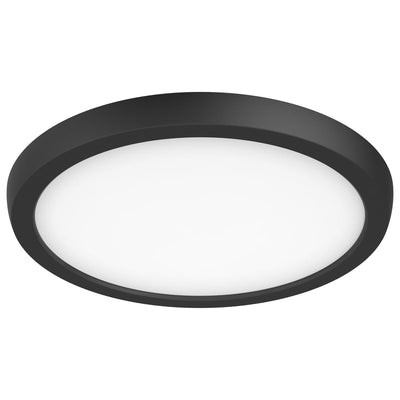 Satco 9 Inch 13 Watt Blink LED Flush Mount Fixture 2700/3000/3500/4000/5000K Selectable Black