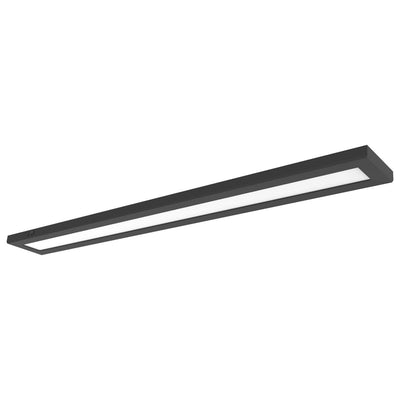 Satco 42 Watt 5.5 Inch x 48 Inch LED Surface Mount Light 2700/3000/3500/4000/5000K Selectable Black 