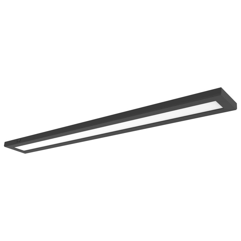 Satco 42 Watt 5.5 Inch x 48 Inch LED Surface Mount Light 2700/3000/3500/4000/5000K Selectable Black 