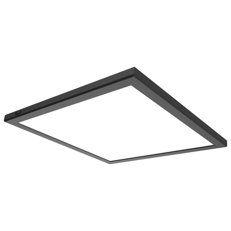 Satco 47 Watt 2x2 LED Surface Mount Light 2700/3000/3500/4000/5000K Selectable Black 