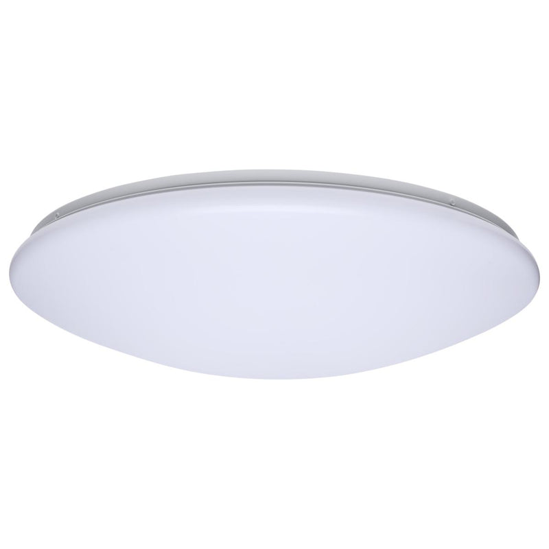 Satco 19 Inch 25 Watt Round LED Microwave Sensor Cloud Fixture 2700/3000/3500/4000/5000K