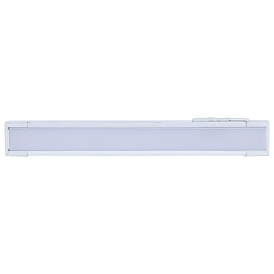 Satco 6 Inch 2 Watt Counterquick Slim Linkable LED Undercabinet CCT Selectable White Selectable