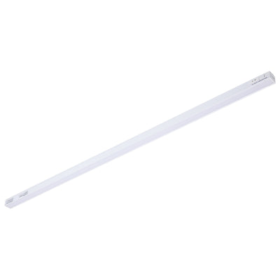 Satco 30 Inch 10 Watt Counterquick Slim Linkable LED Undercabinet CCT Selectable Selectable White